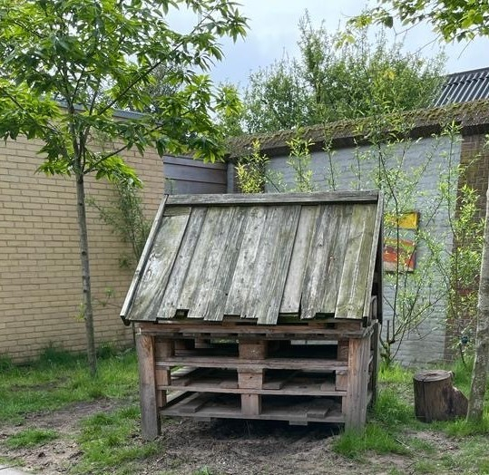 Een groen schoolplein